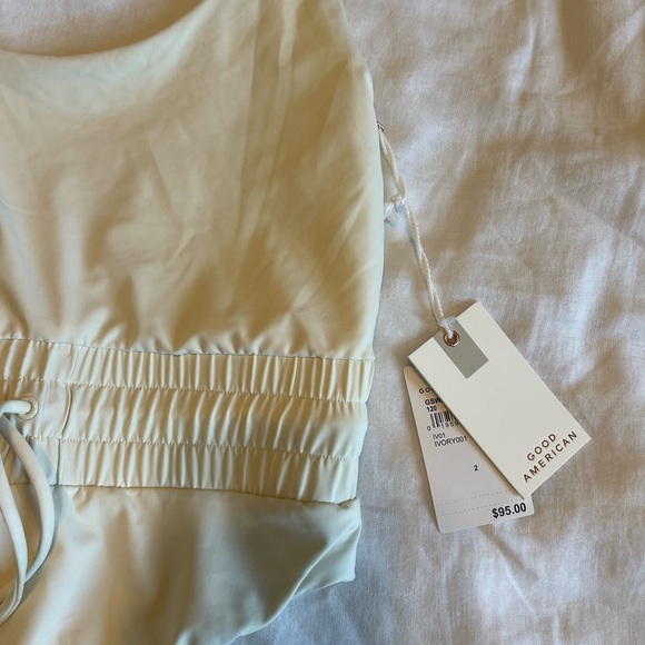 Cream good American one piece waist framer swimsuit - Picture 4 of 5